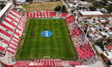 El campo de juego del estadio 15 de Abril. Foto: Club Unión El campo de juego del estadio 15 de Abril. Foto: Club Unión