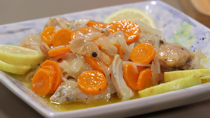 La receta sencilla para hacer escabeche de pollo en muy pocos pasos