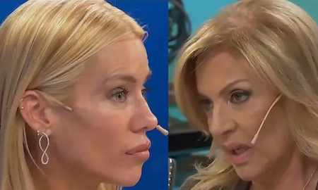 El fuerte cruce de Susana Roccasalvo y Nicole Neumann en la mesa de Mirtha El fuerte cruce de Susana Roccasalvo y Nicole Neumann en la mesa de Mirtha