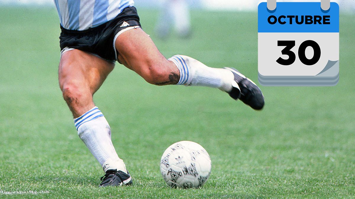 Presentarán un proyecto de ley para que el 30 de octubre sea el Día Nacional del Fútbol.