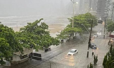El pronóstico de lluvias en Brasil se extiende hasta el próximo lunes, en balnearios cómo Camboriú y Florianopolis. El pronóstico de lluvias en Brasil se extiende hasta el próximo lunes, en balnearios cómo Camboriú y Florianopolis.