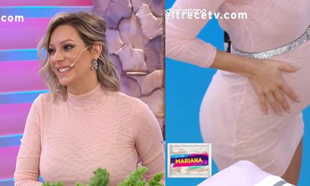 Noelia Marzol mostró orgullosa su embarazo en Lo de Mariana