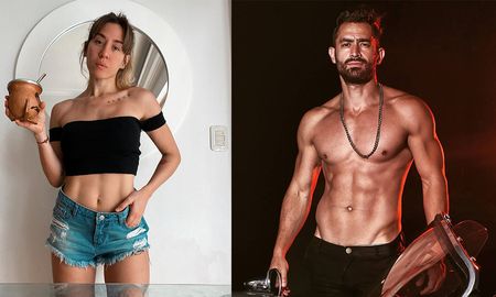 Jimena Barón y el Tucu López Jimena Barón y el Tucu López