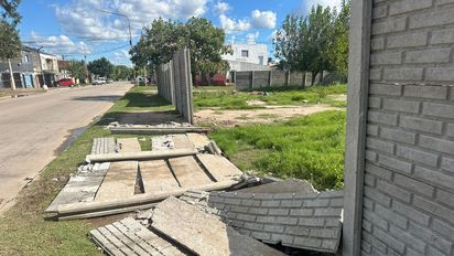 Robos y destrozos en club Deportivo Santa Rosa de Lima: 