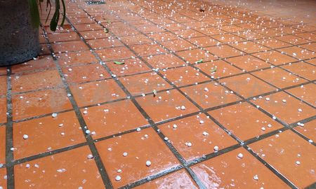 temporal en santa fe: granizo en santo tome, sauce viejo y laguna paiva temporal en santa fe: granizo en santo tome, sauce viejo y laguna paiva