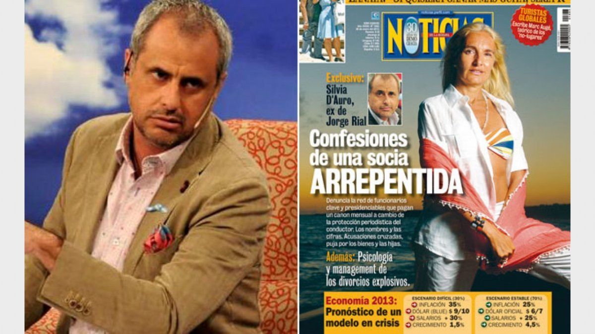 La tapa del escándalo con Silvia D Auro por la que Jorge Rial denunció extorsión