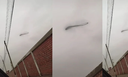La extraña figura en el cielo de Lima que se hizo viral en TikTok y la explicación de qué se trata La extraña figura en el cielo de Lima que se hizo viral en TikTok y la explicación de qué se trata