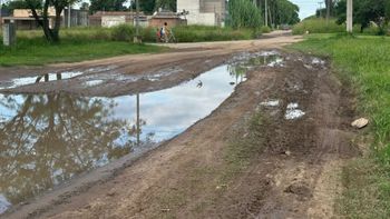 Vecinos de barrio La Esmeralda reclamaron por el mal estado de las calles