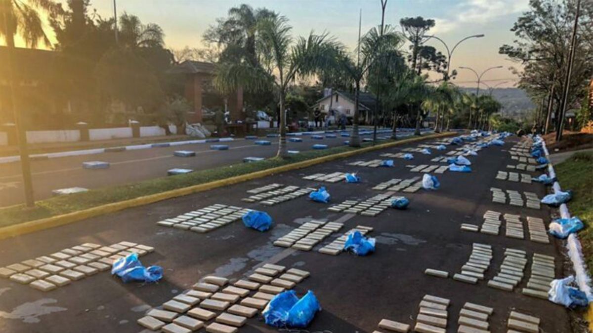 Secuestro de marihuana en Misiones
