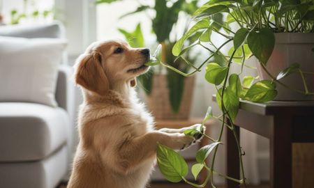 El cuidado de tu perro con las plantas que lo rodean. El cuidado de tu perro con las plantas que lo rodean.