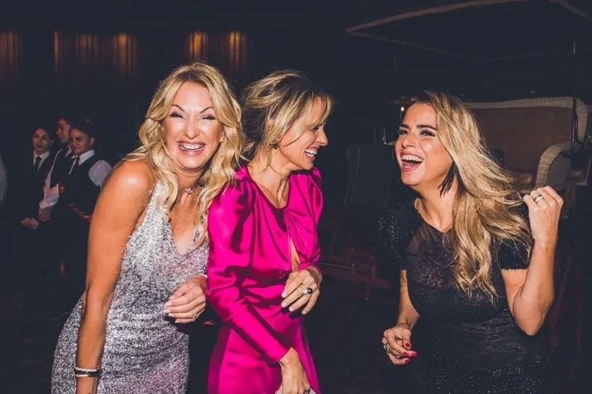 Jorge Lanata y Elba Marcovecchio se casaron tras dos años de relación.