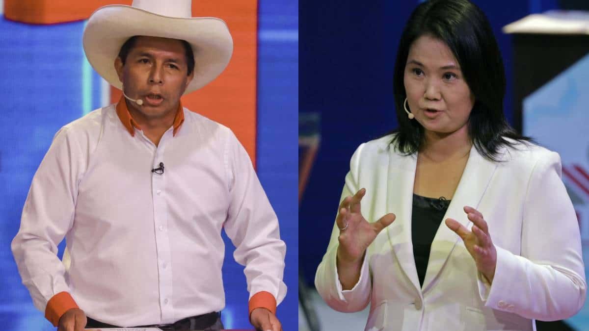 Pedro Castillo y Keiko Fujimori se enfrentarán en las urnas el próximo 6 de junio de 2021.