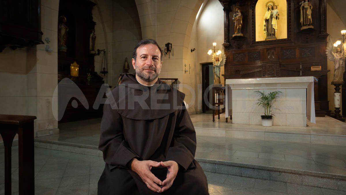 Fray Ricardo Prado, superior de la Orden de los Carmelitas Descalzos en Argentina. Fray Ricardo Prado, superior de la Orden de los Carmelitas Descalzos en Argentina.