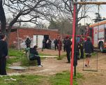 santa fe: murio un nene en el incendio de una vivienda en barrio schneider