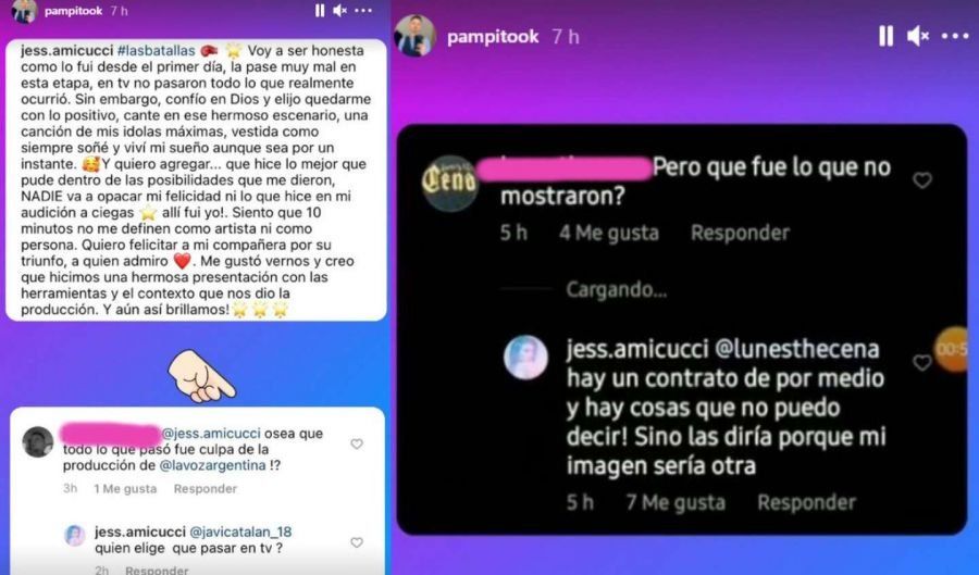 Tremenda denuncia pública de Jéssica, la participante de La Voz Argentina, contra la producción y los hijos de Montaner. 