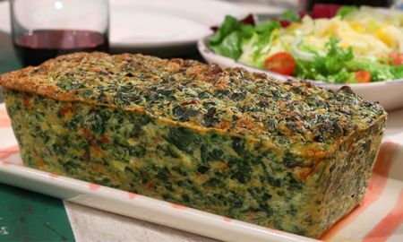 Budín de espinaca en sartén: la receta fácil y con pocos ingredientes. Budín de espinaca en sartén: la receta fácil y con pocos ingredientes.