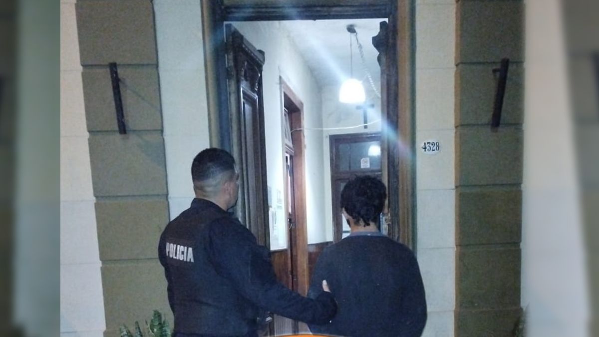 El sospechoso fue trasladado a la Seccional Sexta