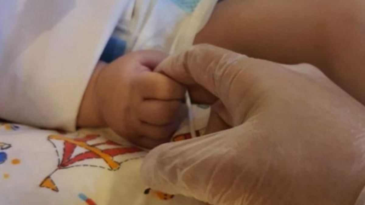 La beba sufrió signos desgarradores e indescriptibles de abuso.