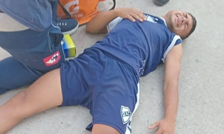 Le clavaron una jeringa a un jugador de las inferiores de Quilmes para poder robarle: Está shockeado Le clavaron una jeringa a un jugador de las inferiores de Quilmes para poder robarle: Está shockeado