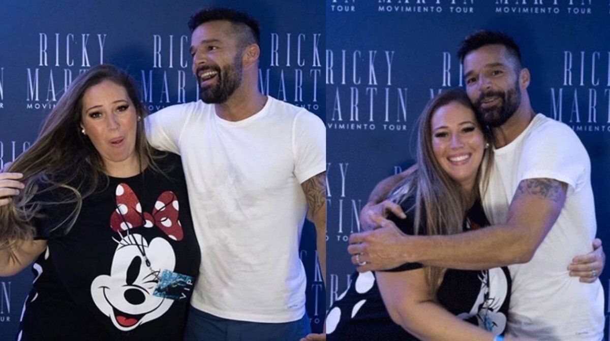 Así fue el último encuentro de Mar Tarrés con Ricky Martin.