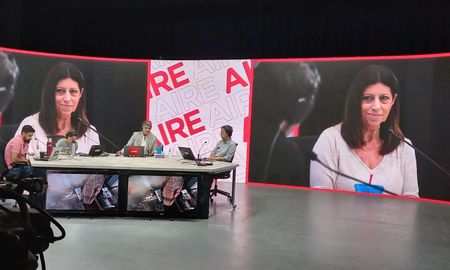Clara García habló este miércoles en AIRE sobre el nuevo bloque radical en Diputados y el debate de candidatos a senadores. Clara García habló este miércoles en AIRE sobre el nuevo bloque radical en Diputados y el debate de candidatos a senadores.