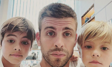 Así es la extraña relación de Gerard Piqué con sus dos hijos Así es la extraña relación de Gerard Piqué con sus dos hijos