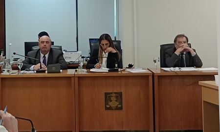 El tribunal que dictó la sentencia condenatoria en Rafaela. El tribunal que dictó la sentencia condenatoria en Rafaela.