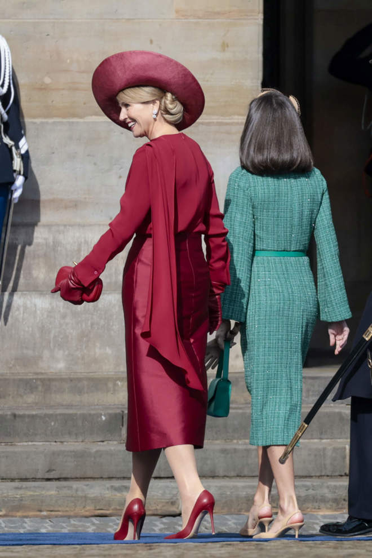 El detalle del look con el que Máxima eclipsó a Letizia. El detalle del look con el que Máxima eclipsó a Letizia.