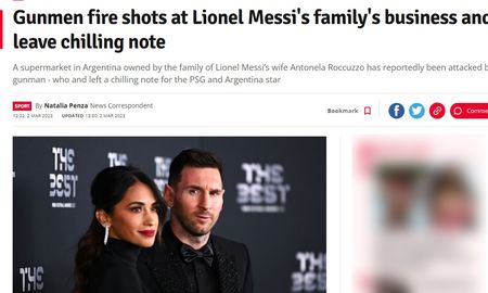La amenaza a Messi dio la vuelta al mundo este jueves. La amenaza a Messi dio la vuelta al mundo este jueves.