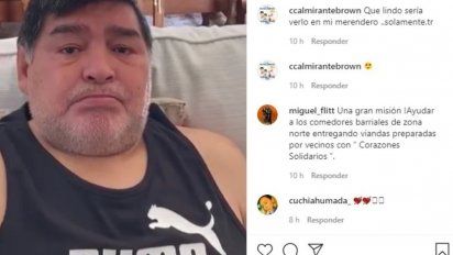 El pedido emotivo de Diego Maradona para los más necesitados