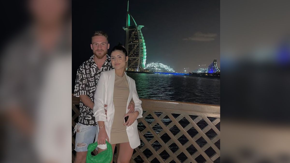 Camila Mayan y Alexis Mac Allister en Qatar