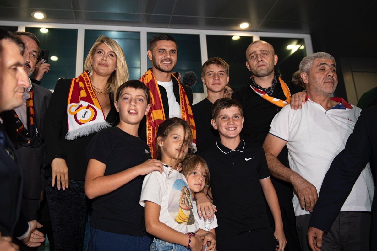 Mauro Icardi, la estrella del Galatasaray turco.
