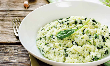 Risotto de espinaca: la receta fácil y deliciosa para hacer en casa con pocos ingredientes Risotto de espinaca: la receta fácil y deliciosa para hacer en casa con pocos ingredientes