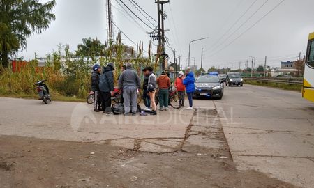 El hombre fue herido en medio de un asalto El hombre fue herido en medio de un asalto