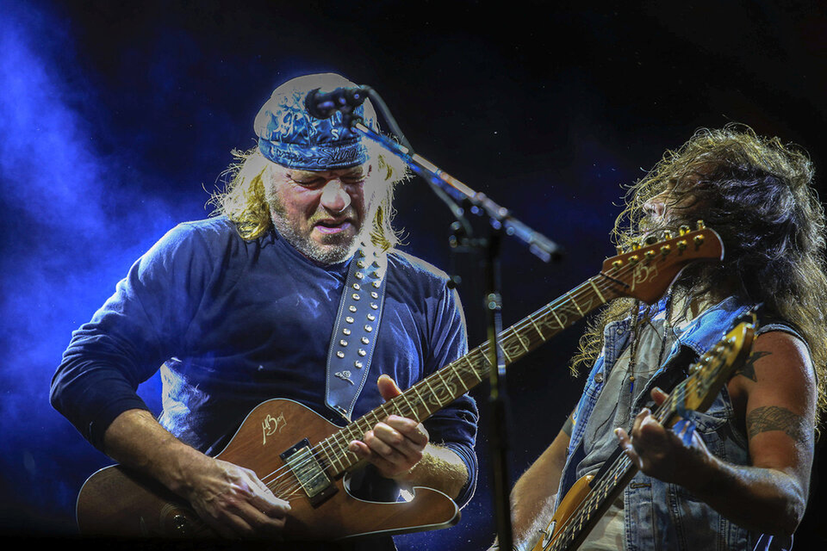 La Renga llega a Santa Fe con un gran show. 
