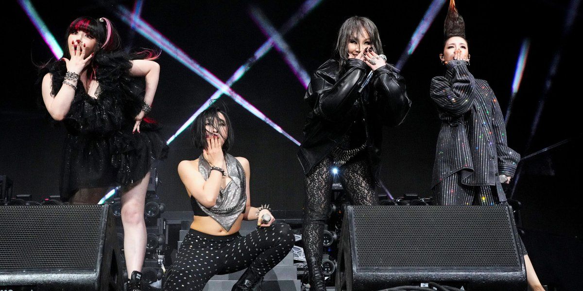 2NE1 se reencontró en el escenario de Coachella