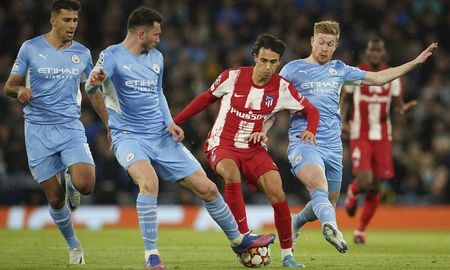 El Atlético de Madrid recibe al Manchester City por los cuartos de final de la Liga de Campeones de la Uefa. El Atlético de Madrid recibe al Manchester City por los cuartos de final de la Liga de Campeones de la Uefa.