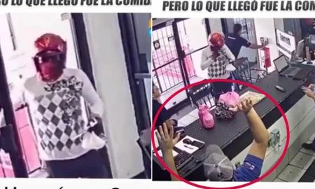 video: cree que lo van asaltar, pero solo querian entregarle su comida video: cree que lo van asaltar, pero solo querian entregarle su comida