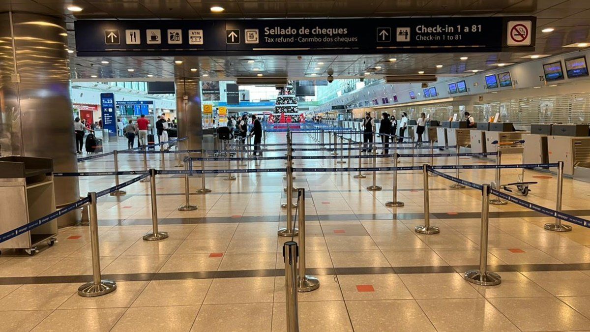 Las embarazadas rusas fueron retenidas en el aeropuerto de Ezeiza.