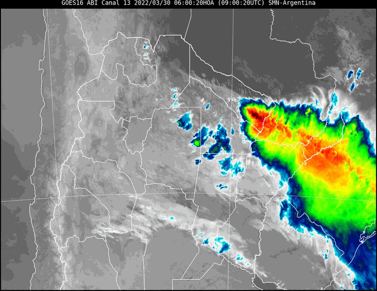 Imagen satelital.