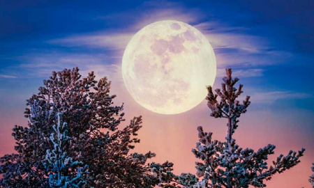 La luna llena o luna de nieve se dará en el grado 5º de Virgo. La luna llena o luna de nieve se dará en el grado 5º de Virgo.