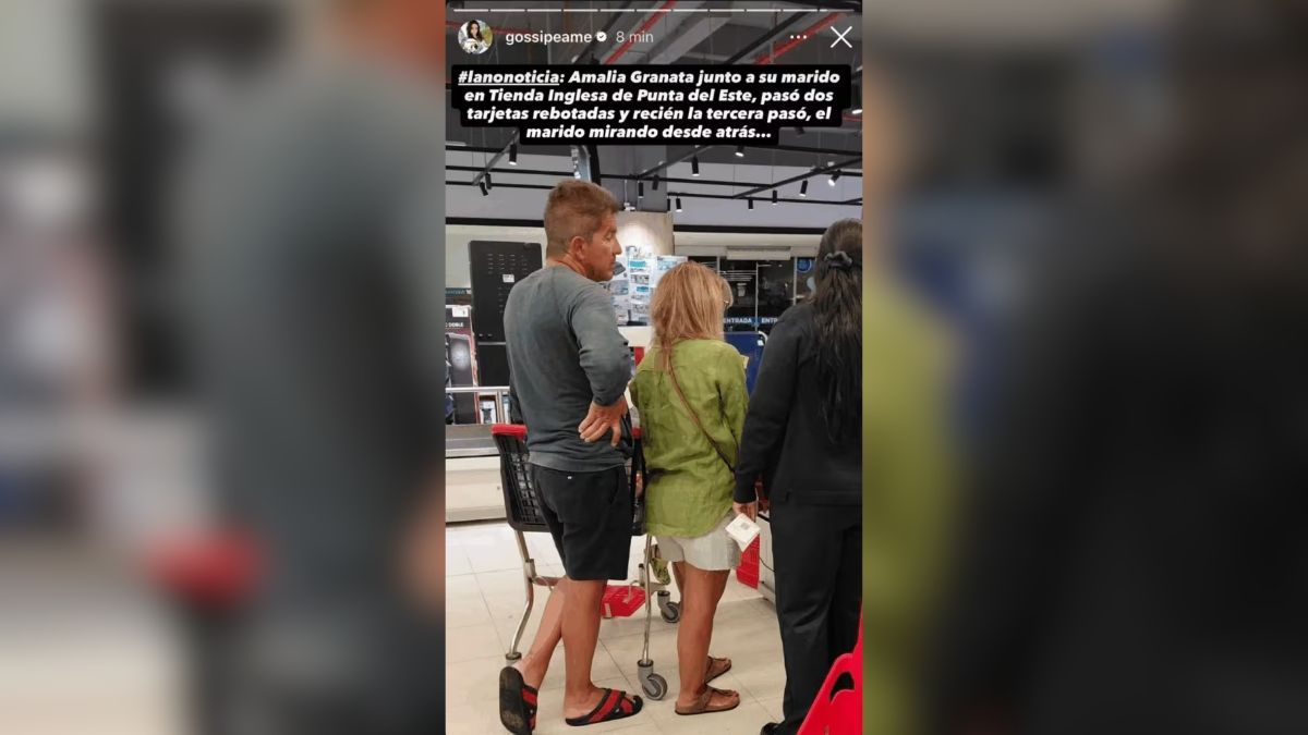 El posteo que delató a Amalia Granata durante sus vacaciones en Punta del Este.
