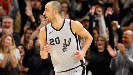 Ginóbili volvió a vestirse de héroe para salvar a los Spurs