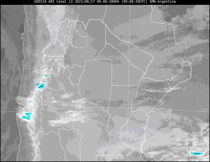 Imágenes satelitales.