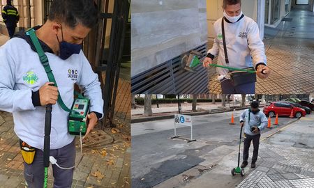 Litoral Gas recorre las veredas de la ciudad para detectar pérdidas en la red de media presión Litoral Gas recorre las veredas de la ciudad para detectar pérdidas en la red de media presión