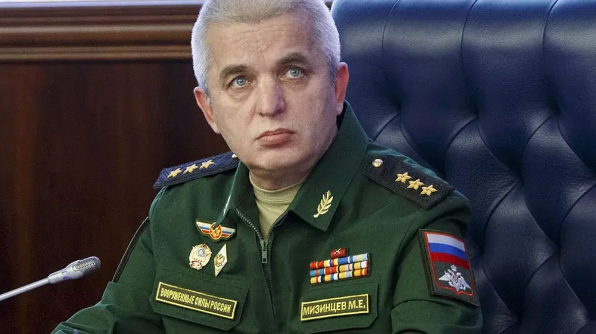 El general coronel Mijaíl Mízintsev.