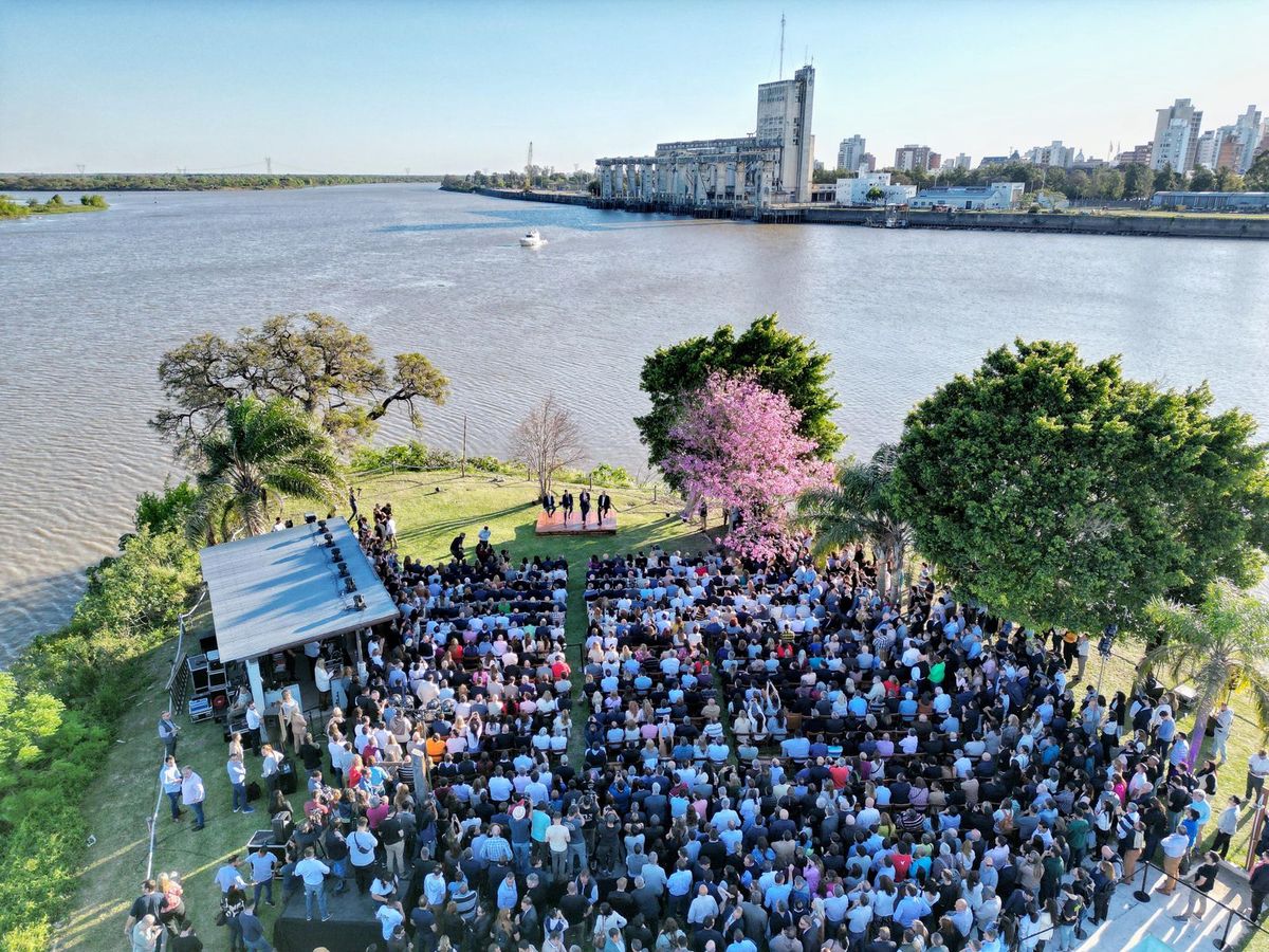 La capital provincial fue escenario este miércoles del lanzamiento oficial de la campaña de Provincias Unidas en Santa Fe.