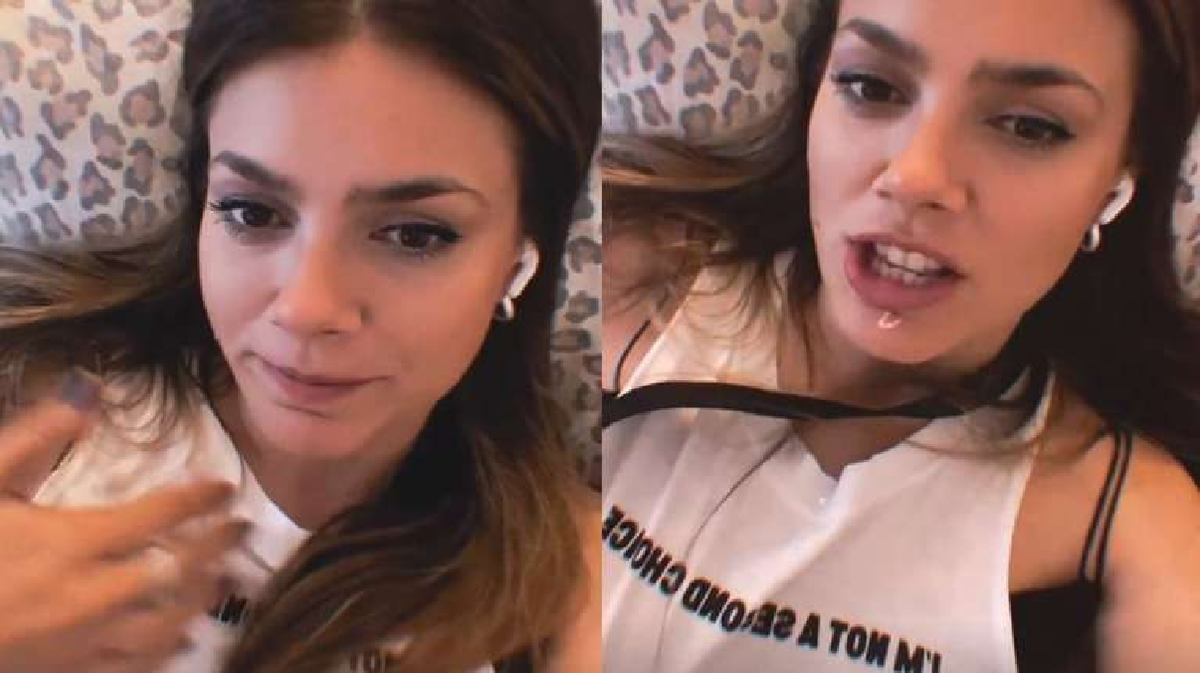 Tras las versiones que los vincularon sentimentalmente, la actriz luci&oacute; una remera con una leyenda que parece dedicada al cantante.&nbsp;