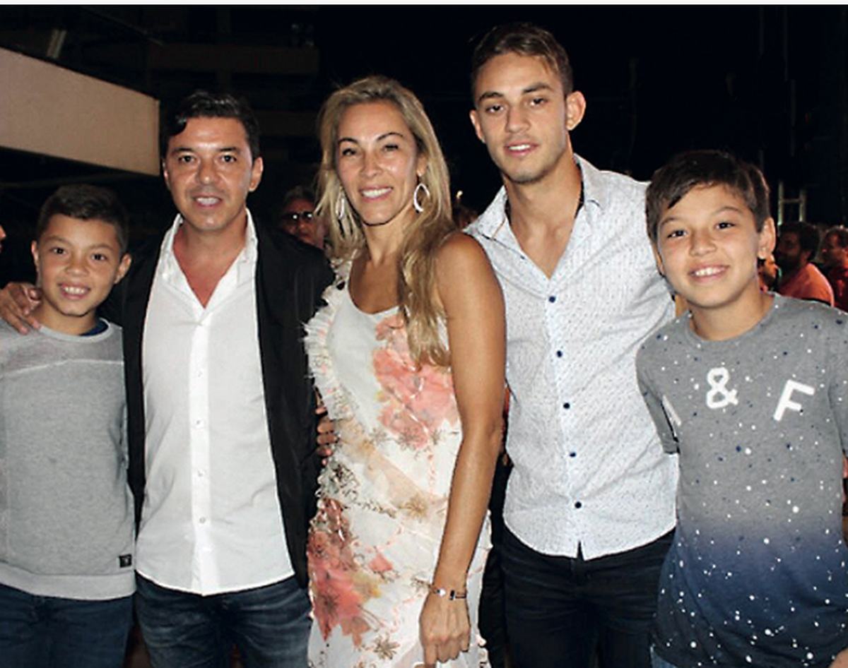 Gallardo aclaró que no había posibilidades de volver con su ex mujer, Geraldine La Rossa.