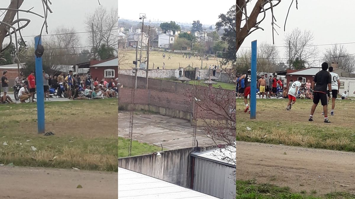 Un partido de f&uacute;tbol